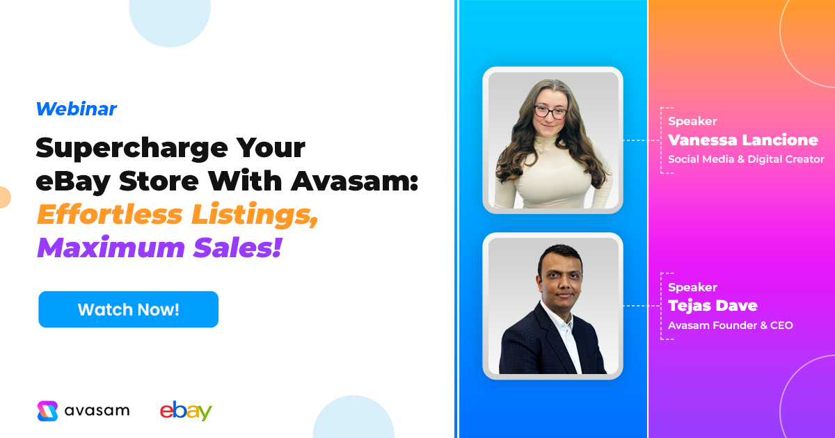 Avasam eBay Shop Webinar